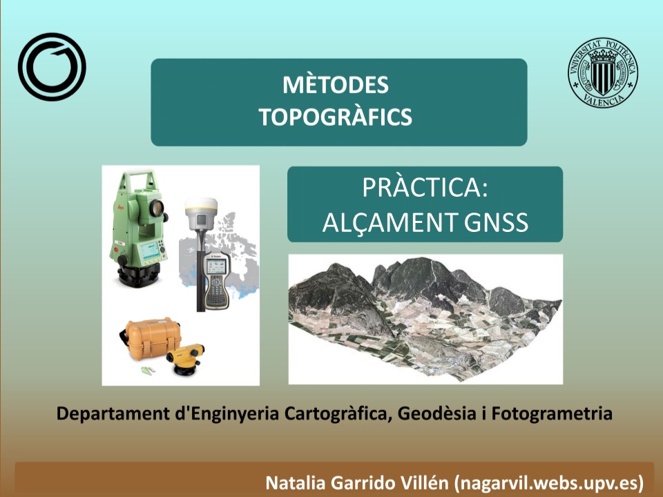 GNSS. Pràctiques de Mètodes Topogràfics